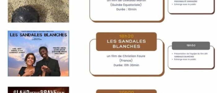Programación del 28 de octubre en Cinéma Lincoln con el cortometraje Personnalité Singulière y otros títulos africanos