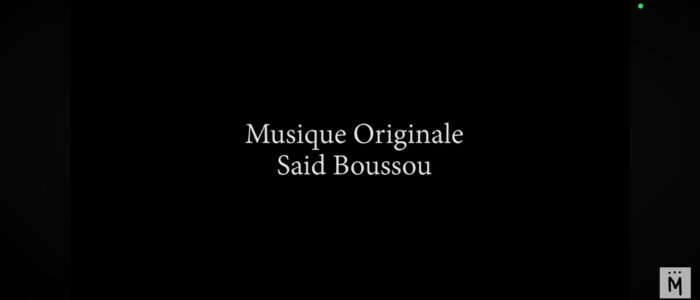 Créditos de música original por Said Boussou